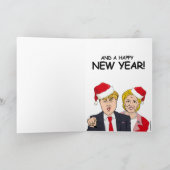 Cartes Pour Fêtes Annuelles Nous vous souhaitons Ameri-Christmas et une bonne  (Intérieur)