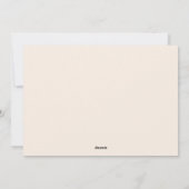 Cartes Pour Fêtes Annuelles Nous vous souhaitons un joyeux Noël (Dos)