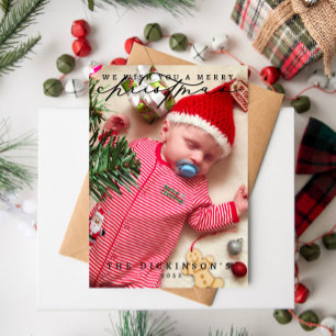 Cartes Pour Fêtes Annuelles Nous Vous Souhaitons Un Joyeux Noël Famille de Noë