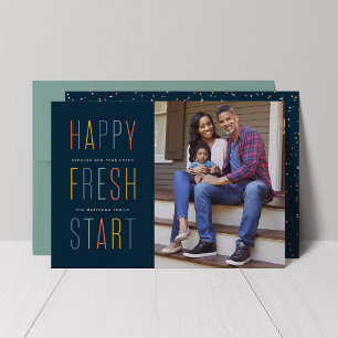 Cartes Pour Fêtes Annuelles Nouveau début nouvelle année Marine déménagement f