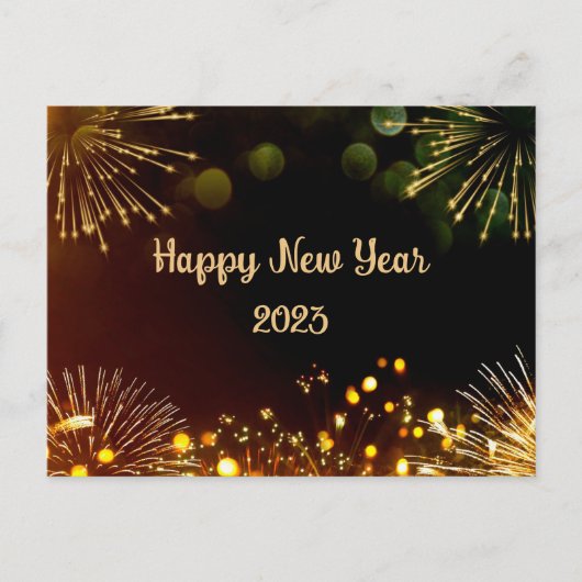 Cartes Pour Fêtes Annuelles Nouvel An (Devant)