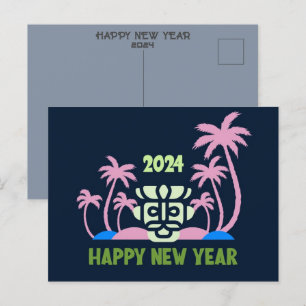 CARTES POUR FÊTES ANNUELLES NOUVEL AN 2024