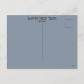 CARTES POUR FÊTES ANNUELLES NOUVEL AN 2024 (Dos)