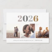 Cartes Pour Fêtes Annuelles Nouvel An | 3 Photo (Devant)