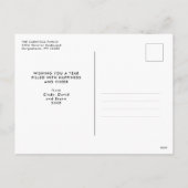 Cartes Pour Fêtes Annuelles Nouvel an applaudissez les lettres de brosse moder (Dos)