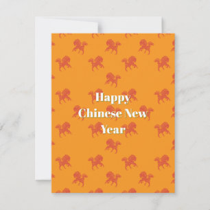 Cartes Pour Fêtes Annuelles Nouvel an chinois