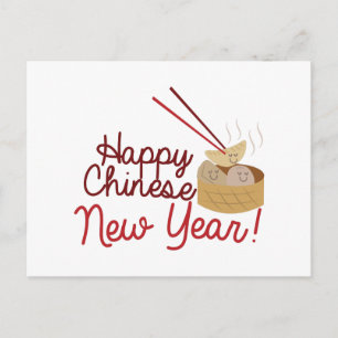 Cartes Pour Fêtes Annuelles Nouvel an Chinois