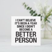 Cartes Pour Fêtes Annuelles Nouvel An drôle (Debout devant)