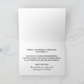 Cartes Pour Fêtes Annuelles Nouvel An, Écriture - Je fais tout nouveau (Intérieur)