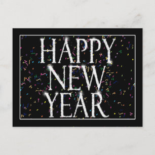 Cartes Pour Fêtes Annuelles Nouvel An étincelant