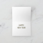 Cartes Pour Fêtes Annuelles Nouvel An - Golden Elegance - Springer Spaniel (Intérieur)