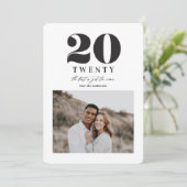 Cartes Pour Fêtes Annuelles Nouvel an graphique (Debout devant)