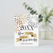 Cartes Pour Fêtes Annuelles Nouvel An Nouvel An | Bonjour au Nouvel An (Debout devant)