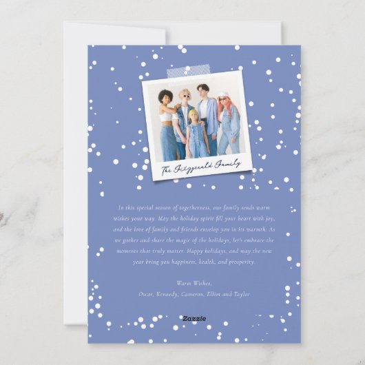 Cartes Pour Fêtes Annuelles Nouvel An Salutations Flammes Étincelantes Photo (Dos)