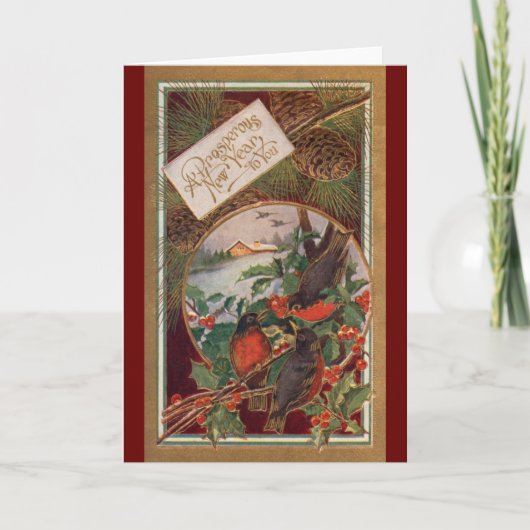 Cartes Pour Fêtes Annuelles Nouvelle année (Devant)