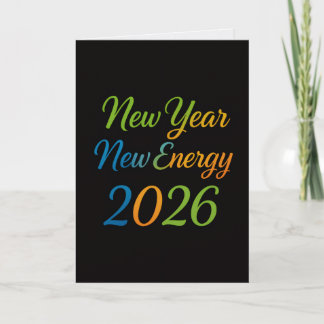 Cartes Pour Fêtes Annuelles Nouvelle Énergie Nouveau Départ 2026 Motivation Co