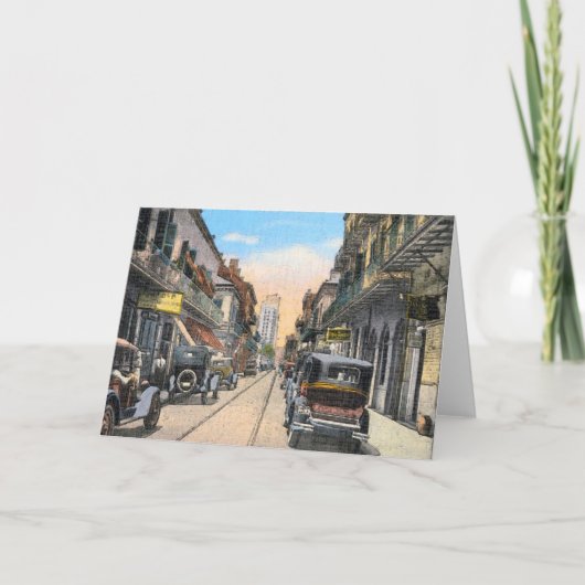 Cartes Pour Fêtes Annuelles Nouvelle Orléans (Devant)