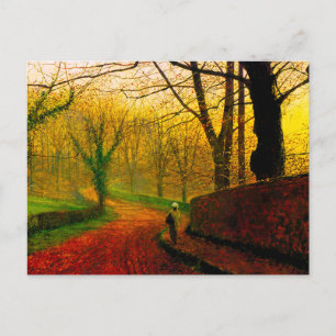 Cartes Pour Fêtes Annuelles Novembre après-midi Stapleton Park Grimshaw