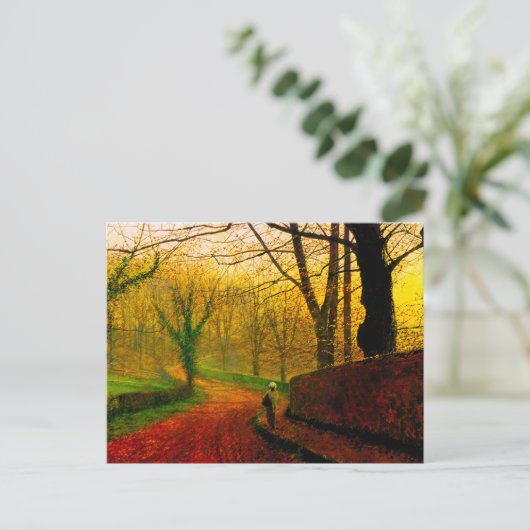 Cartes Pour Fêtes Annuelles Novembre après-midi Stapleton Park Grimshaw (Debout devant)