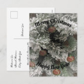 Cartes Pour Fêtes Annuelles Novices de vacances d'alto (Devant / Derrière)