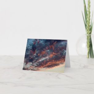 Cartes Pour Fêtes Annuelles Nuages de bonbons en coton à Dusk