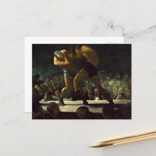 Cartes Pour Fêtes Annuelles Nuit au club par George Bellows