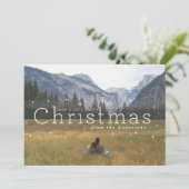 Cartes Pour Fêtes Annuelles nuit étoilée (Debout devant)