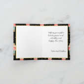 Cartes Pour Fêtes Annuelles Nuit étoilée Gold Nutcracker de Noël (Intérieur)