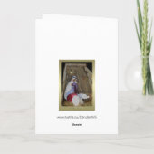 Cartes Pour Fêtes Annuelles Nuit sainte d'O (Dos)