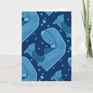 Cartes Pour Fêtes Annuelles Nuit silencieuse