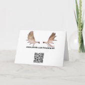 Cartes Pour Fêtes Annuelles Nuit silencieuse (Dos)