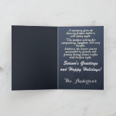 Cartes Pour Fêtes Annuelles Nuits d'hiver aux lueurs du feu de camp (Intérieur)