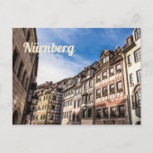 Cartes Pour Fêtes Annuelles Nuremberg Weissgerbergasse Nuremberg Bavaria Germa (Devant)