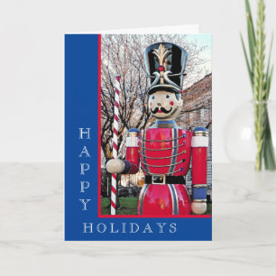 CARTES POUR FÊTES ANNUELLES NUTCRACKER AVEC SUCRE DE CANNE NOËL