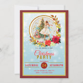 Cartes Pour Fêtes Annuelles Nutcracker Ballet Ballerina - Christmas Party (Devant)