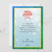 Cartes Pour Fêtes Annuelles Nutcracker Ballet Ballerina - Christmas Party (Dos)