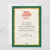 Cartes Pour Fêtes Annuelles Nutcracker Ballet Ballerina - Christmas Party (Dos)