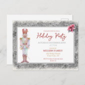 Cartes Pour Fêtes Annuelles Nutcracker Christmas (Devant / Derrière)