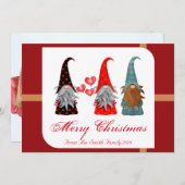 Cartes Pour Fêtes Annuelles Nutcracker Holiday Photo (Devant / Derrière)