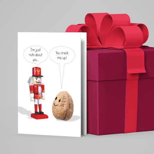 Cartes Pour Fêtes Annuelles Nutcracker Love Valentine's Card