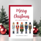 Cartes Pour Fêtes Annuelles Nutcracker mignon Joyeux Noël