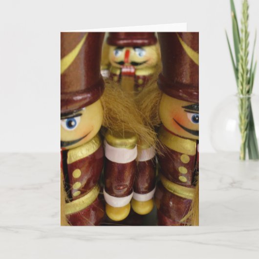 Cartes Pour Fêtes Annuelles Nutcrackers 2 (Devant)
