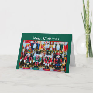 Cartes Pour Fêtes Annuelles Nutcrackers Joyeux Noël