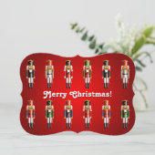 Cartes Pour Fêtes Annuelles Nutty Nutcrackers (Debout devant)