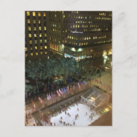 NYC Rockefeller Center Patinoire de patinage de No