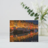 Cartes Pour Fêtes Annuelles Nyhavn Danemark City (Debout devant)