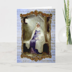 Cartes Pour Fêtes Annuelles O Holy Night Greeting Card