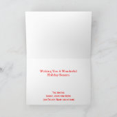 Cartes Pour Fêtes Annuelles Ocean Beach Tropical Tiki Hut Boissons Fun Noël (Intérieur)