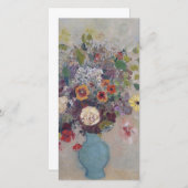 Cartes Pour Fêtes Annuelles Odilon Redon - Vase De Fleurs (Devant / Derrière)