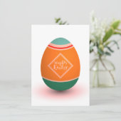 Cartes Pour Fêtes Annuelles oeuf de pâques (Debout devant)